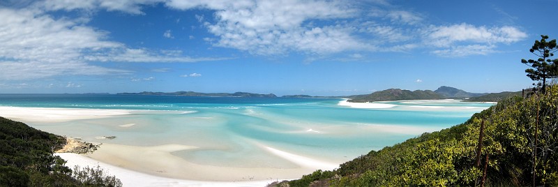 060_Whitsundays_1.jpg - Das es auch anders geht, zeigt die Tour mit der "Mantaray" So wie von der "Voyager" aus gesehen, wollte Inga die Whitsundays nicht in Erinnerung behalten!